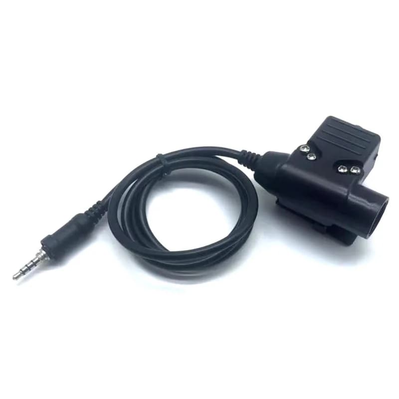 Yaesu U94 PTT adattatore spine Vertex VX-6R VX-7R VX6R VX7R FT-270 Walkie Talkie auricolare tattico adattatore auricolare