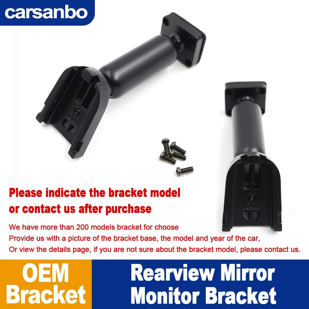 Carsanbo Rear Mirror Bracket for Car Base Bracket Accessories for monitor mirror OEM for car