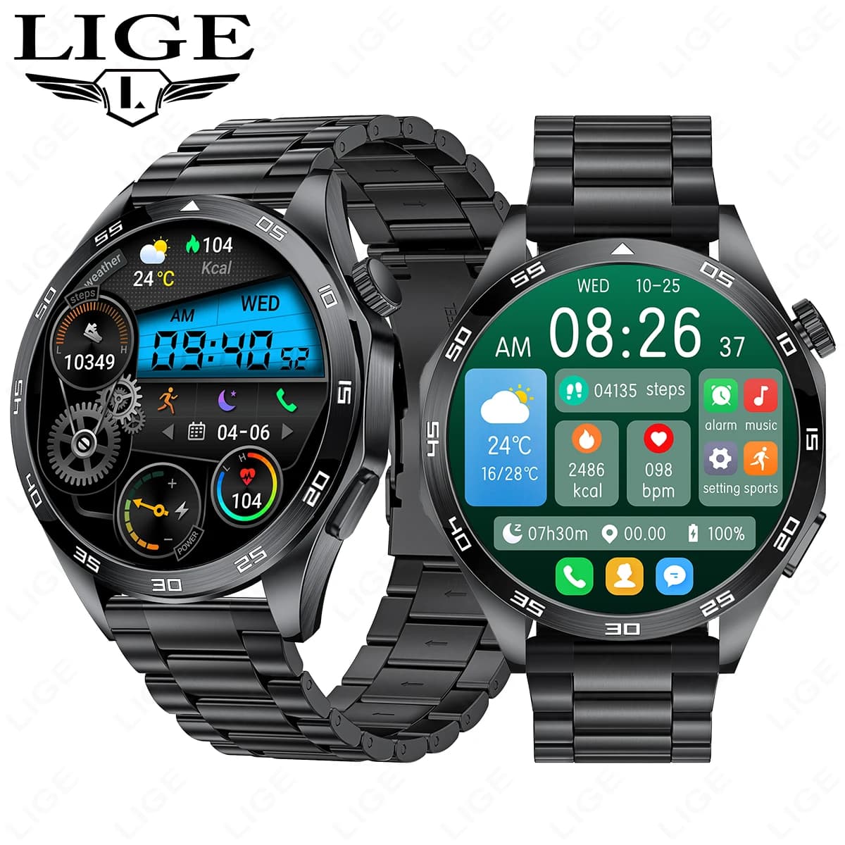 Nuovo Smartwatch 2026 per Uomo e Donna, Watch 4 Pro+ con Schermo HD da 1,50 Pollici, Chiamate Bluetooth, Monitoraggio ECG e Frequenza Cardiaca