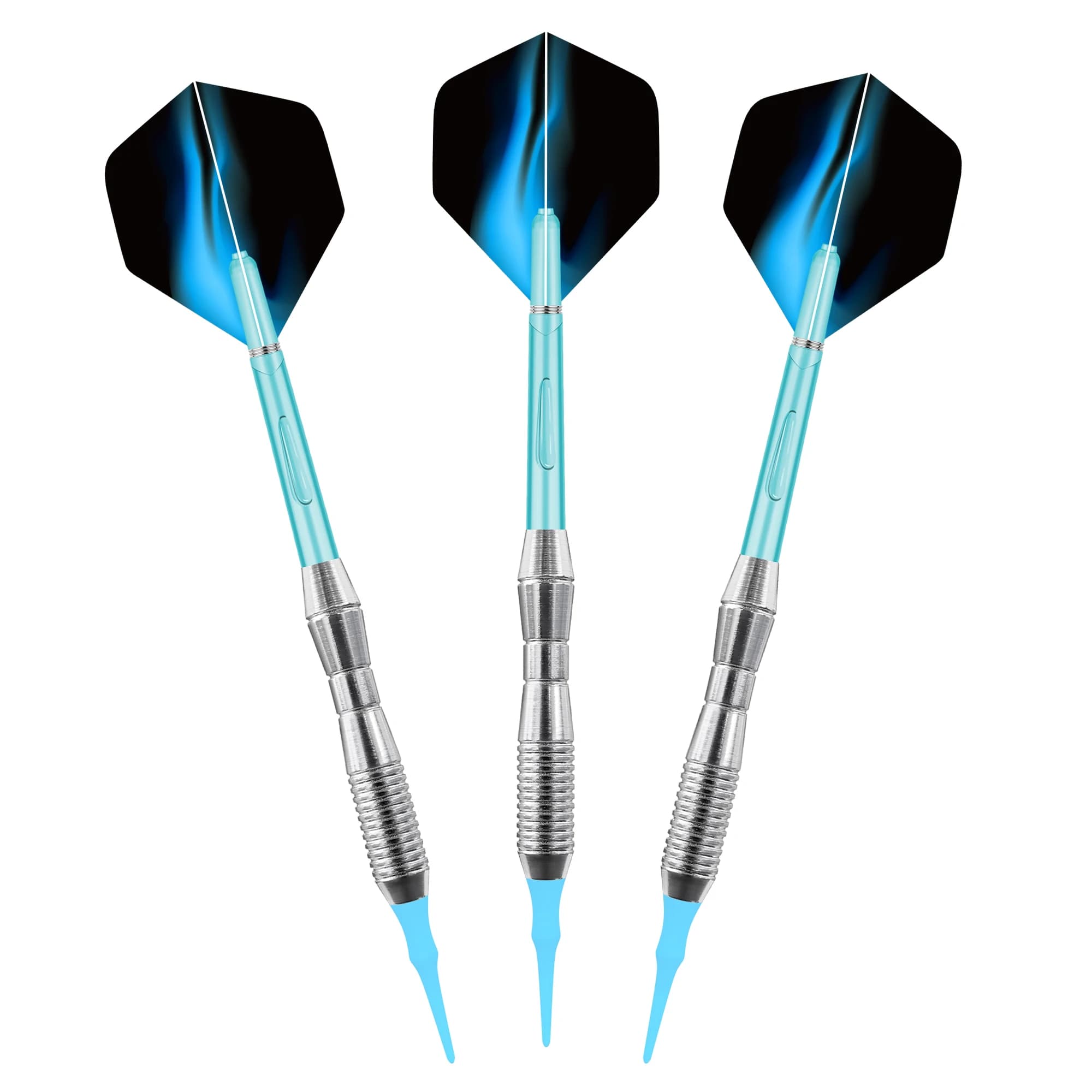 CyeeLife Darts punta morbida 18g PC Shaft 3PCS Voli con giochi di intrattenimento per bar di famiglie di freccette