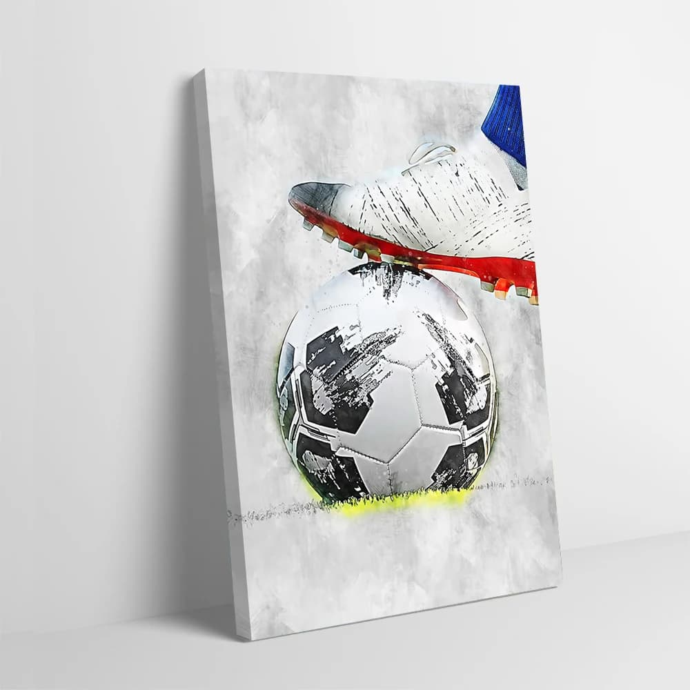 Calcio 5 Poster Pittura su tela stampata personalizzabile per immagini Decorazione di arte della parete Camera da letto Bagno Decor Room Wand Deko