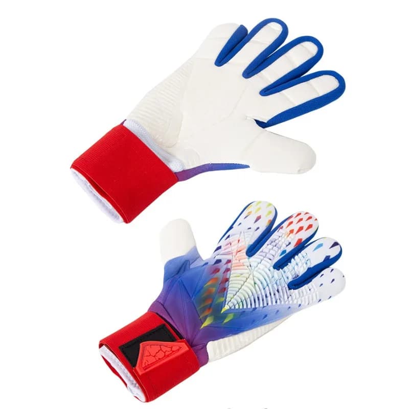 Guanti da calcio per portiere gioco per adulti guanti da portiere in lattice per bambini antiscivolo professionali