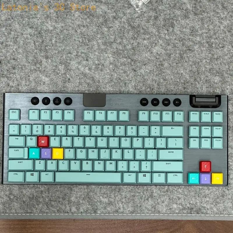Nonslip Texture Translucents Cap 4Keys/Set WASD Arrows Backlit GL Switches Keycaps for Gamer X3UB