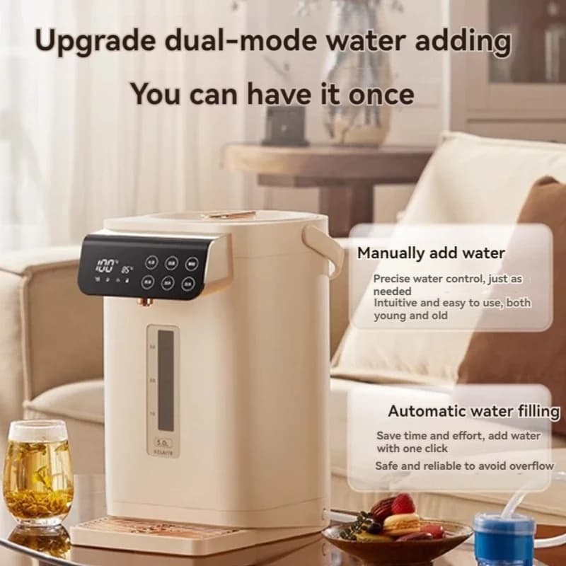 Bollitore elettrico intelligente a temperatura costante, bollitore elettrico tutto in uno, bollitore elettrico domestico 220V, acqua calda automatica.