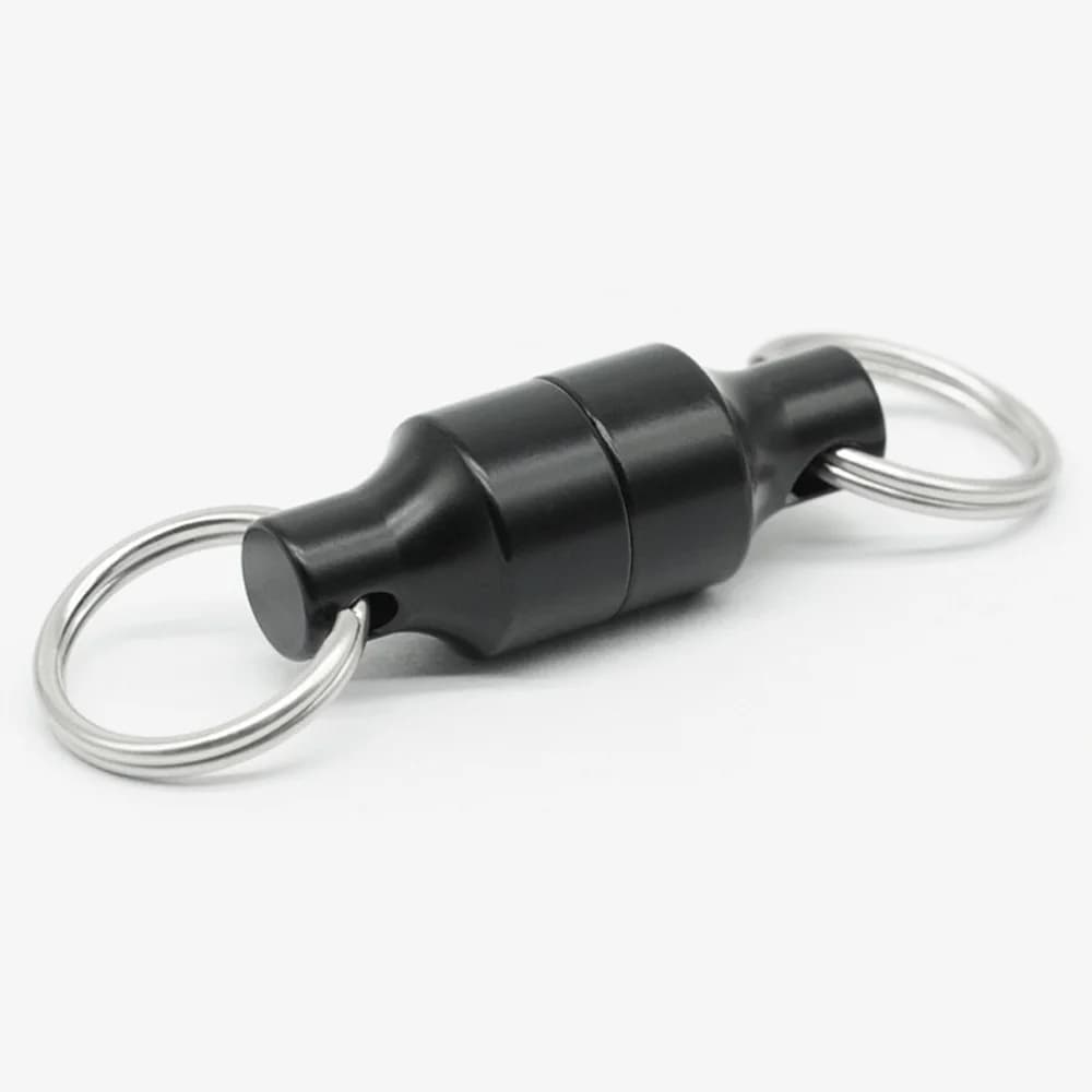 Clip da pesca Supporto magnetico per rilascio rete Keeper Forte clip magnetica Supporto per connettore per guadino Divaricatore Portachiavi Accessori
