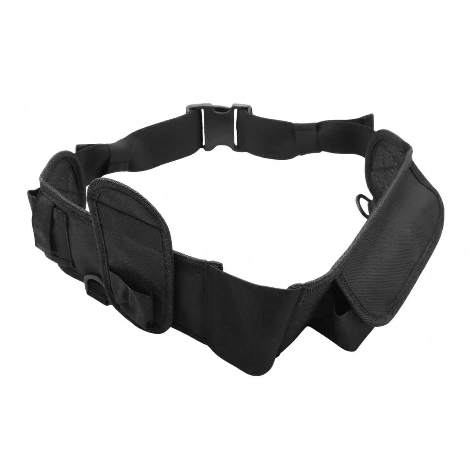 Fishing Waist Bag Buckle Closure Fishing Belt Pouch Flap Pockets Tackle Waist Pack