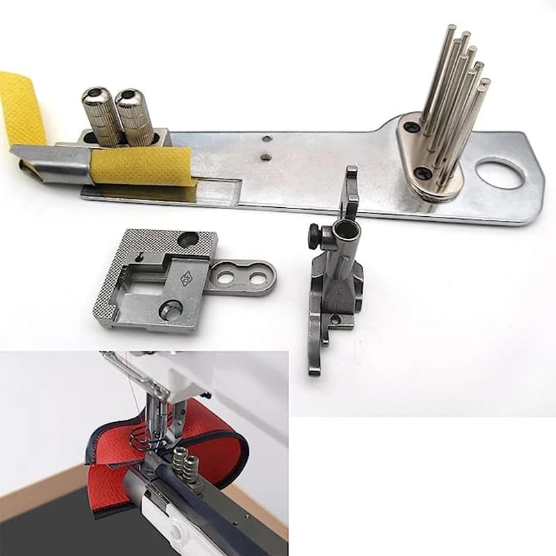 # BGB-335 1SET Con legante e set di misuratori Rilegatura completa per fissaggio adatto per macchina per letto cilindrico di piccole dimensioni PFAFF 335 Consew 277