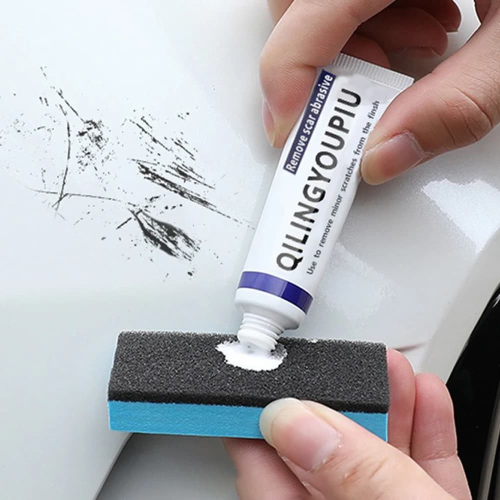 Kit di cera per riparazione graffi auto Pasta abrasiva Cura della vernice Detergente per lucidatura composto per carrozzeria automatica Set per la cura delle lucidature automatiche Strumento di riparazione
