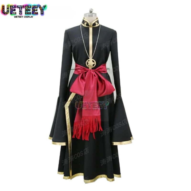 UETEEY Saint Seiya Pegasus The Lost Canvas Hades Aaron Costume cosplay anime di Halloween con collana personalizzata