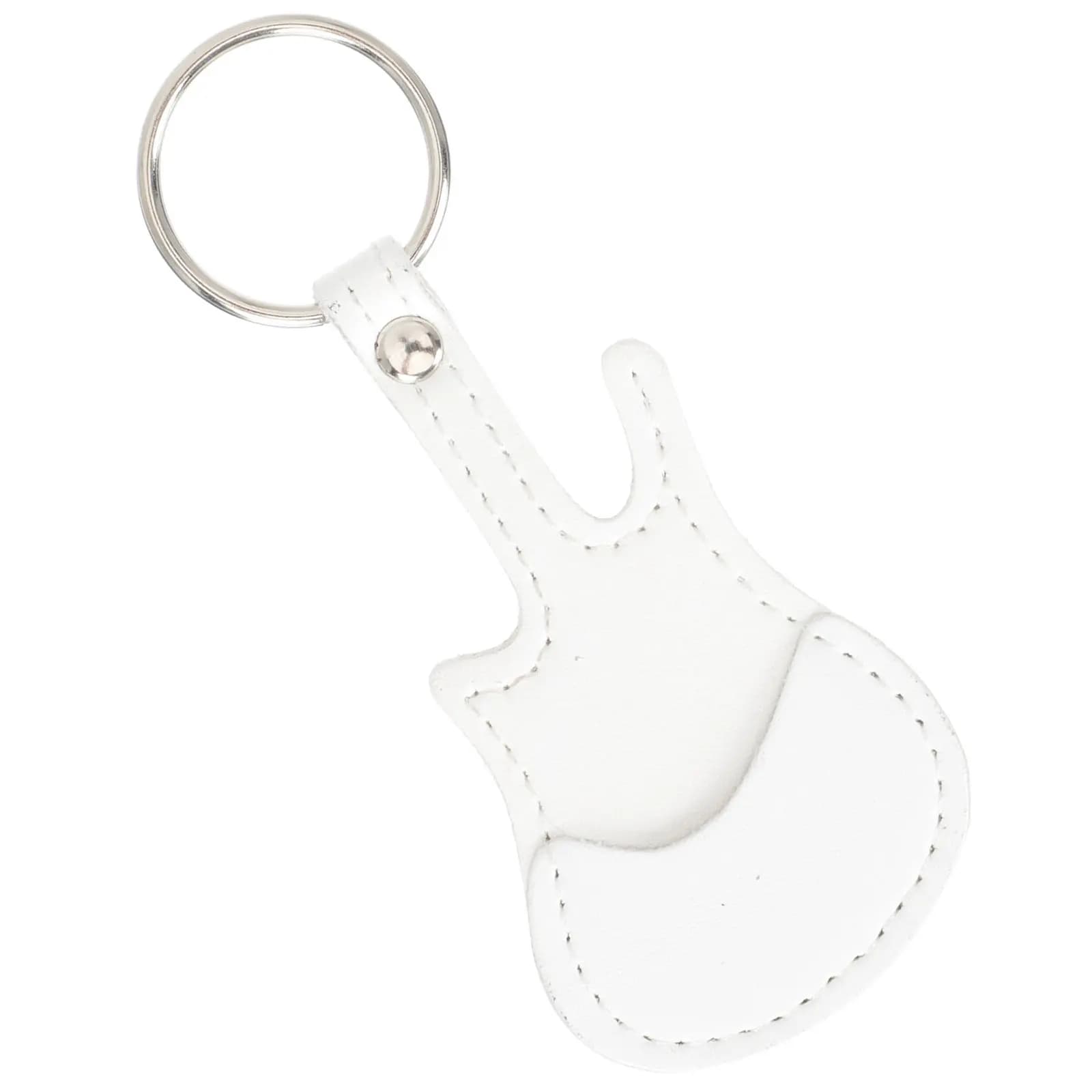 Professional Grade PU Guitar Picks Case Key Ring Attachment Lightweight Guitar Storage Pouch Vibration Proof Plectrum Bag