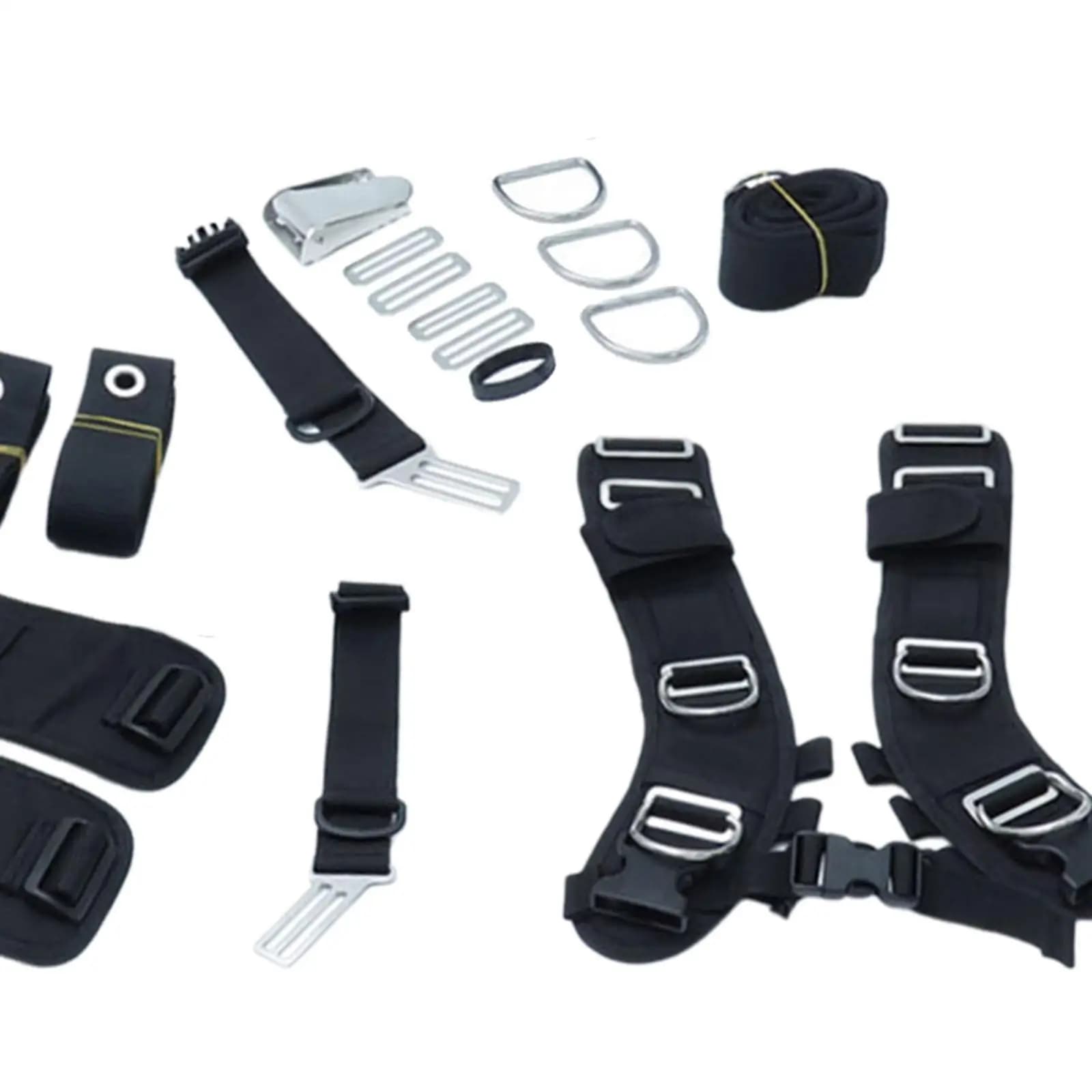 Diving Backplate Buoyancy Control Device Water Sports Adjustable Straps Scuba Accessories for Snorkeling and Swimming