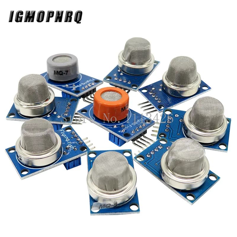 MQ-2 MQ-3 MQ-4 MQ-5 MQ-6 MQ-7 MQ-8 MQ-9 MQ-135 Liquefied gas sensor module smoke detection methane for Arduino Starter DIY kit