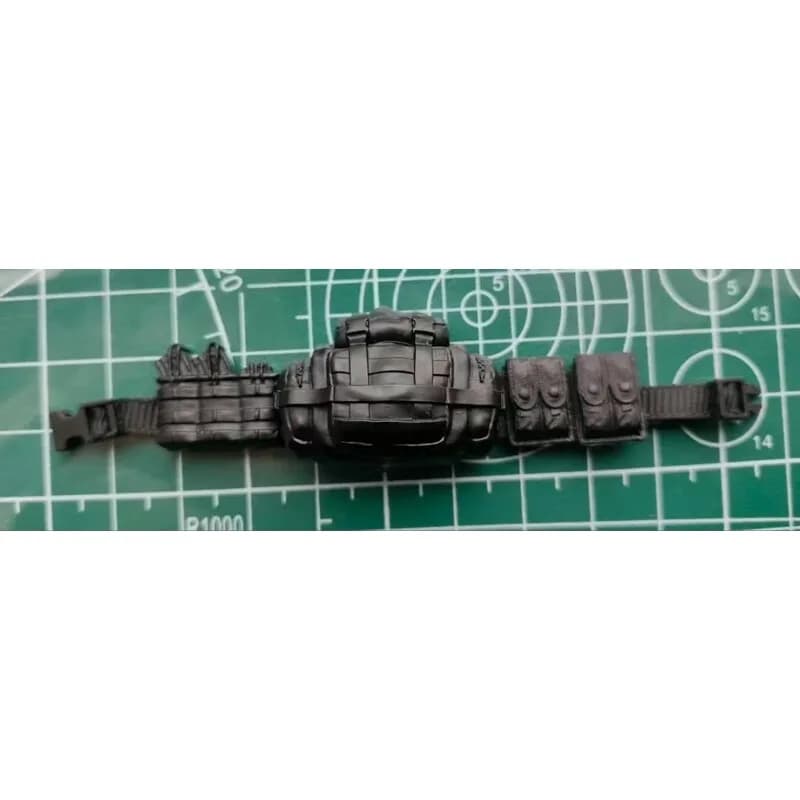 YFTG0009 Modello di Cintura Tattica in PVC per Soldati Scala 1/12, per Action Figure da 6 Pollici