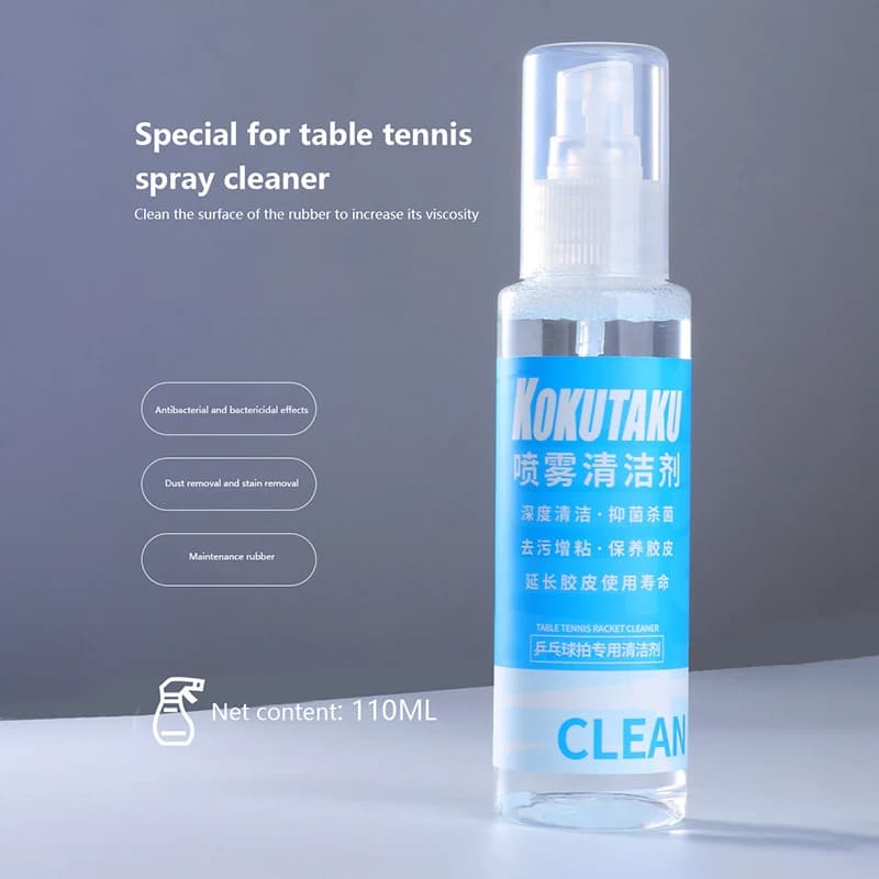 laNice la Ping Pong Racket Cleaner, Table Tennis Rack Cleaner, Racket Maintenance Protection, 110 ml Spray Bottle