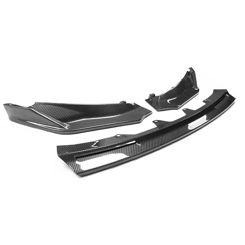 M3 M4 Carbon Fiber Front Lip G80 G82 V Style Dry Carbon Fiber Front Lip Rear Diffuser for