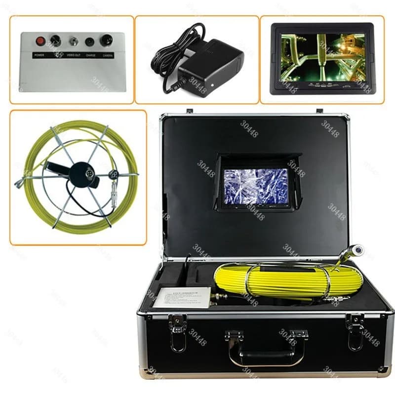 Nuovo endoscopio HD per condutture Sonda per telecamera impermeabile Dispositivo per ispezione di scarico industriale e manutenzione dei tubi
