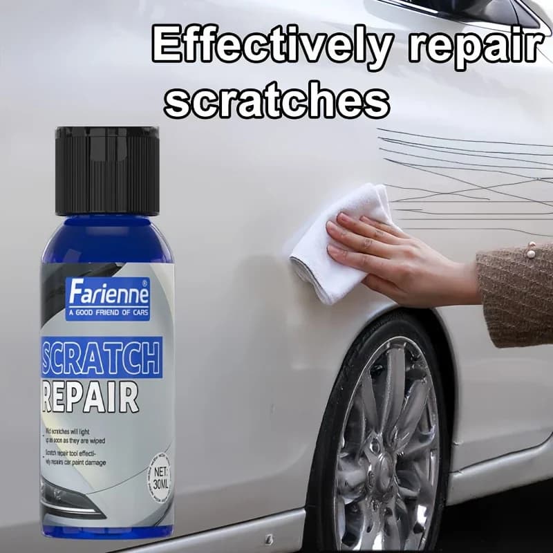 Cera per la riparazione dei graffi dell'auto, potenziatore del lucido e protezione della vernice, lucidatura e rimozione dei graffi, porta la nuova vita alla vernice dell'auto