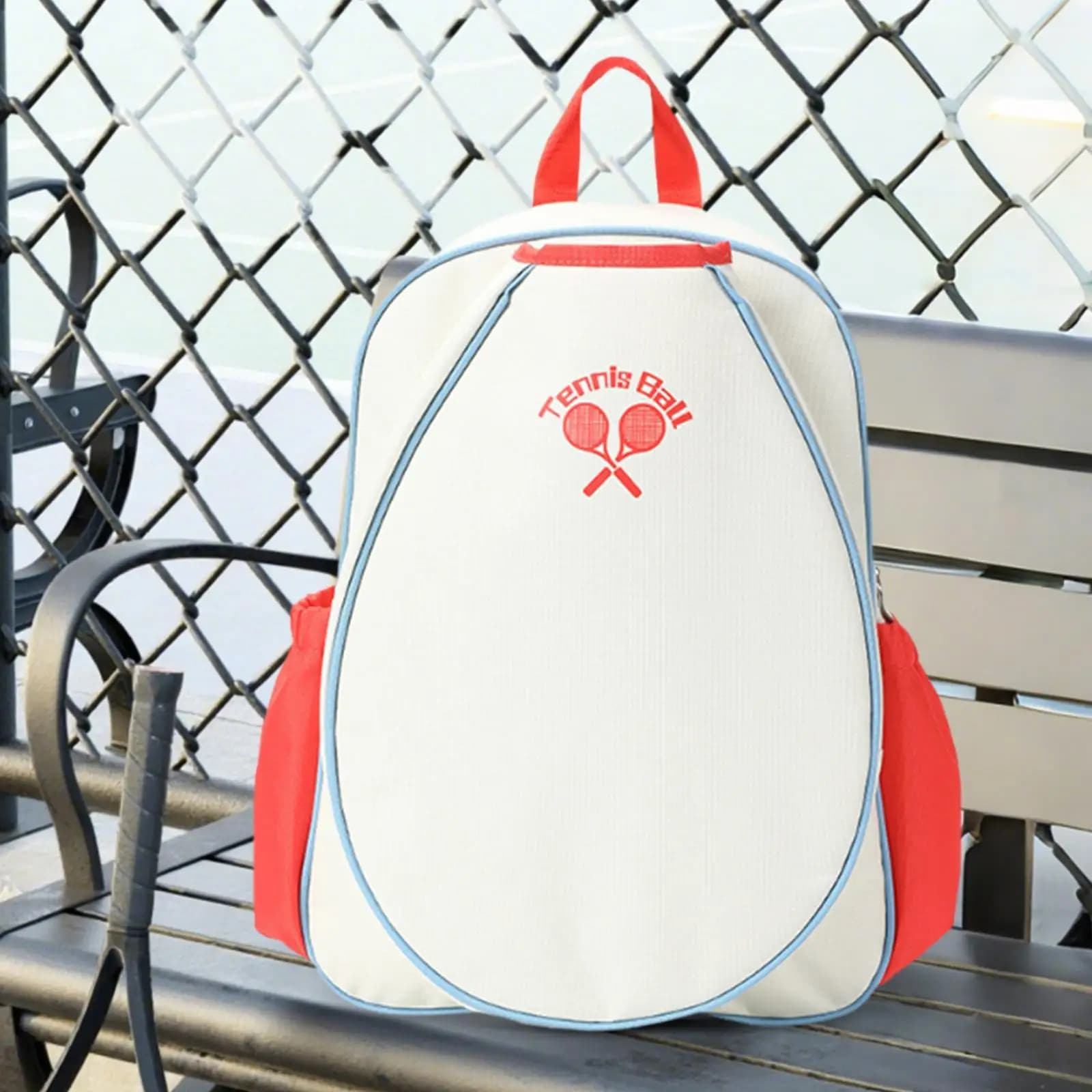 Portable Tennis Bag, Great Backpack Waterproof with Shoes, for Pickleball Rackets and Sports Organizer with Racket