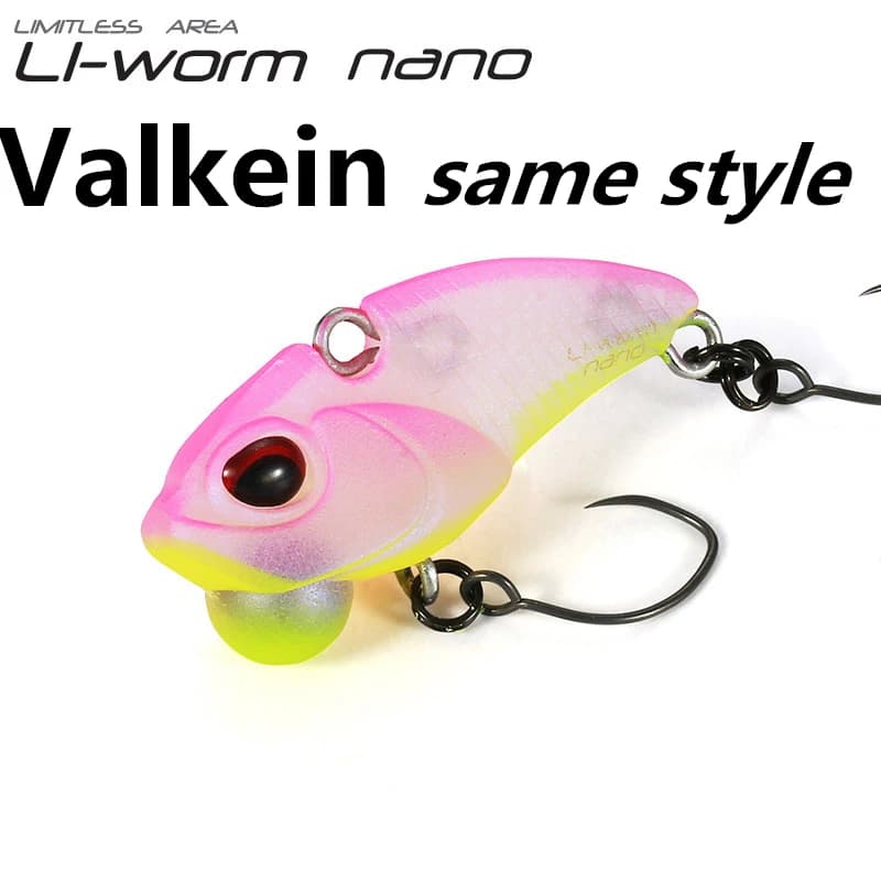 LURETV Giappone Valkein WORM NANO 2g Piccola trota arcobaleno VIB Makou 8030