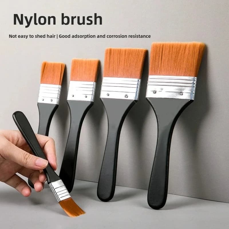 1/2/3/5/7pcs Memory Nylon Paint Brushes Set for Acrylic Oil Drawing Watercolor Wooden Painting Brush Tools Art Supplies