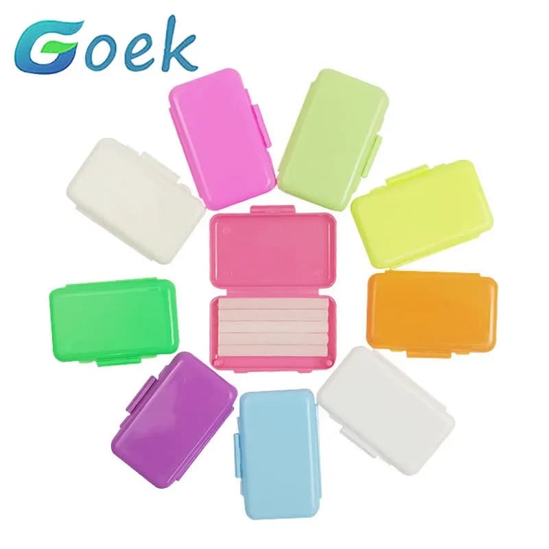 10 dental orthodontic wax boxes dental hygiene tool teeth whitening 10 types embossed wax sticks for orthodontic equipment materials for gum irritation