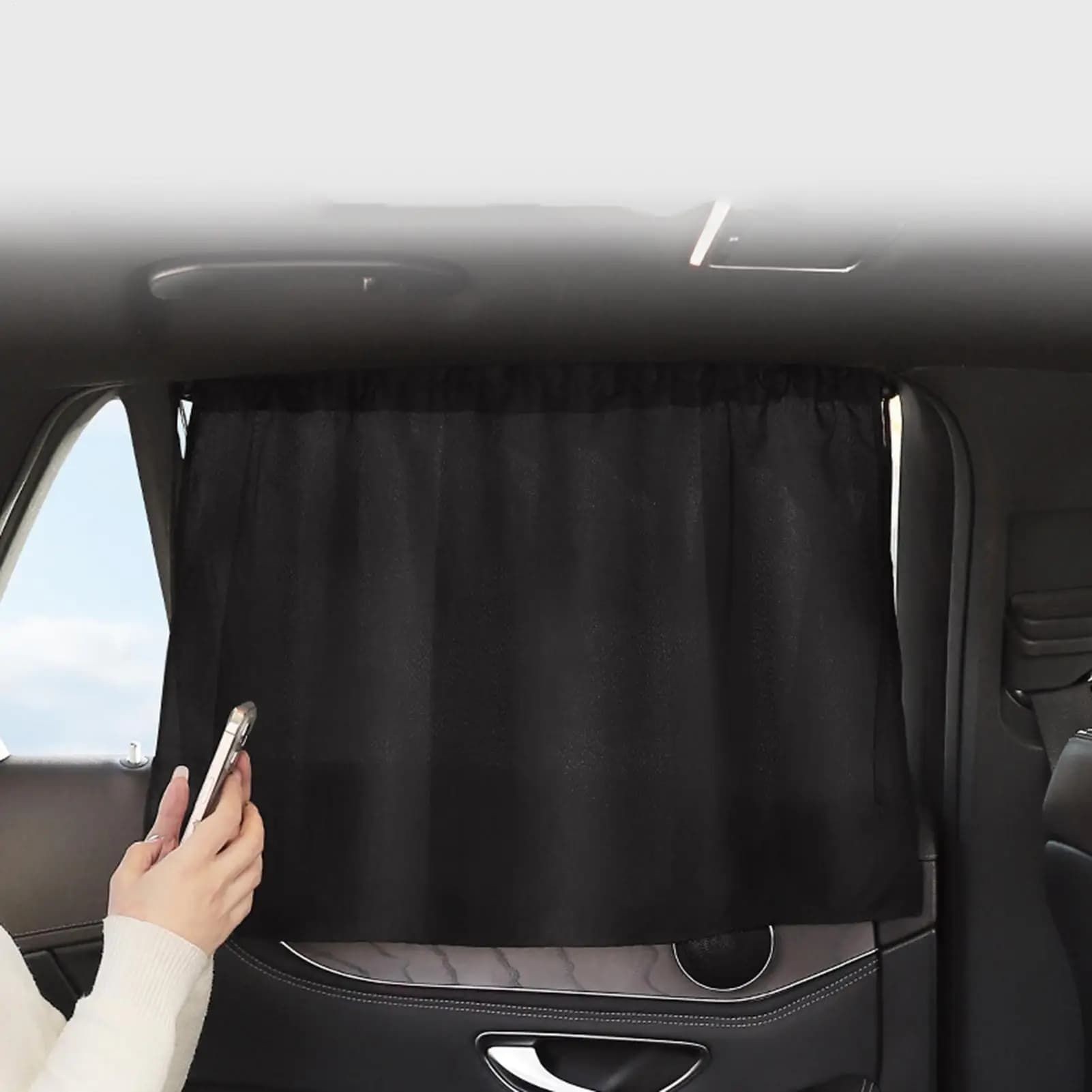Tende per auto con ventose, oscuranti, universali, parasole, tende per la privacy, protezione UV e riflettente solare