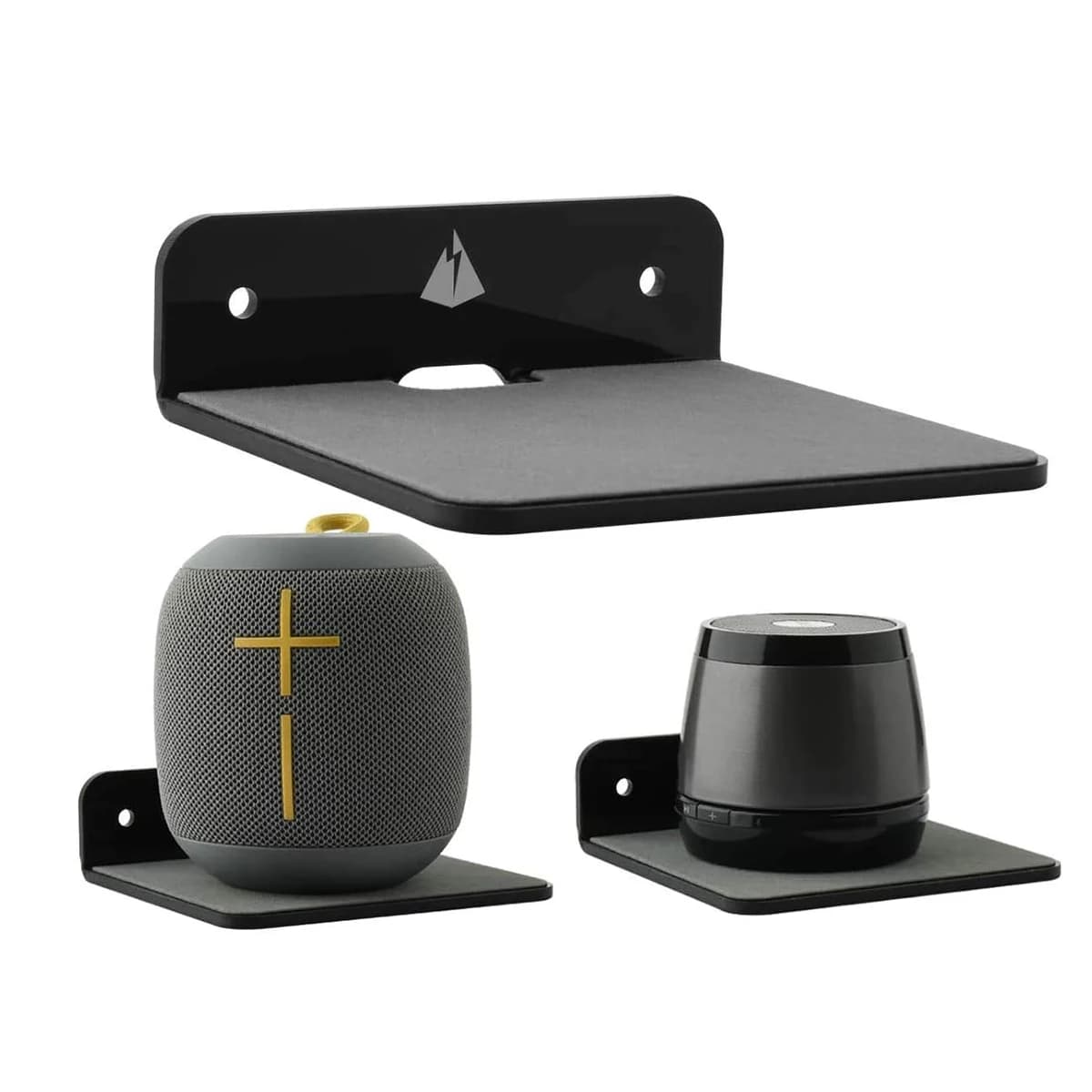 Multifunctional Portable Wall Display Acrylic Speaker Support for Webcam Router for Cell Phones for JBL GO3 Sound Box
