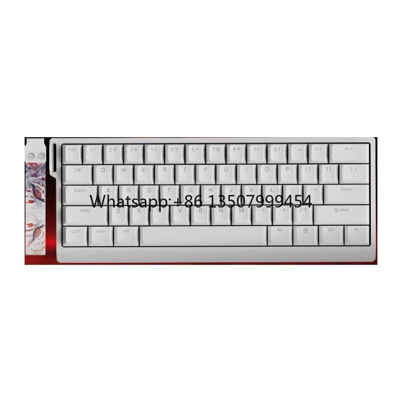 Tastiera Meccanica da Gaming MADLIONS Pro con Layout 60% e Retroilluminazione RGB, 61 Tasti, Anti-ghosting, Compatibile con Gaming