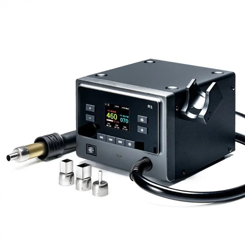 Heat gun nozzle, adjustable straight wind cyclone integrated, high power welding table equipment c