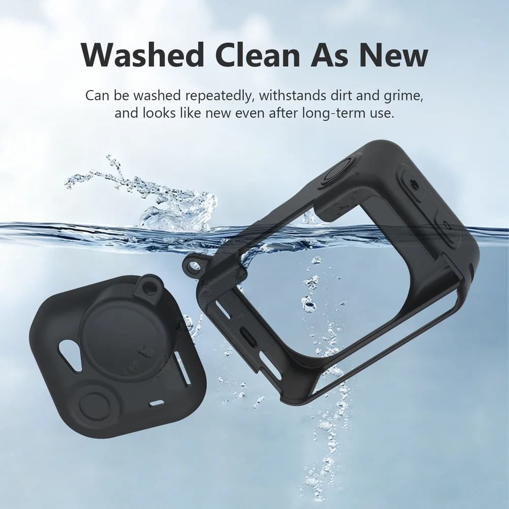 Elegant soft silicone protective case for Insta360 Go Ultra Silicone Protective Case Cordino Sport Action Acces Cameras