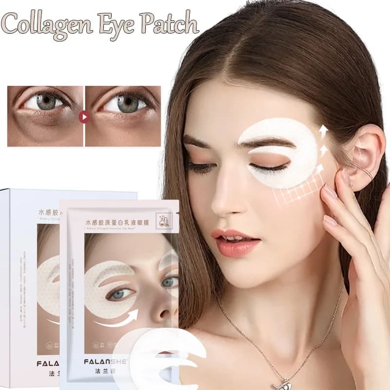 Collagene Rughe Rimuovi Maschera per gli occhi Patch Rassodante Lifting Dissolvenza Linee sottili Anti-gonfiore Acido ialuronico Liscio Cura della pelle degli occhi