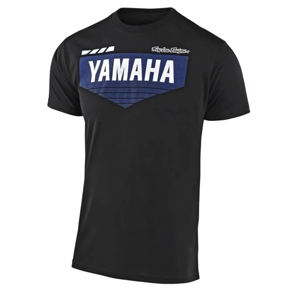 Estate Yamaha Fashion Giappone Moda Stampata da uomo Manica corta da corsa T-shirt traspirante Girocollo Allentato Ins Coppia Stessa marca