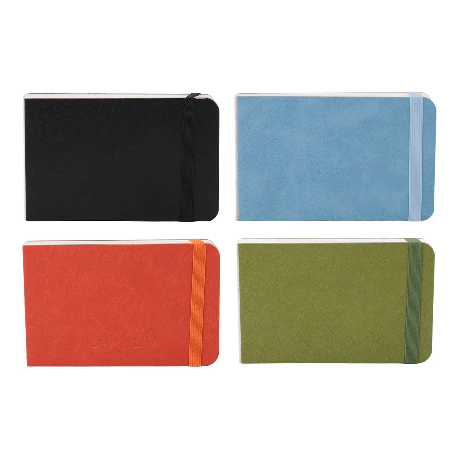 Watercolor Paper Portable 30 Sheet Watercolor Journal Thick 300GSM 14 X 9cm Double Sided for Painting