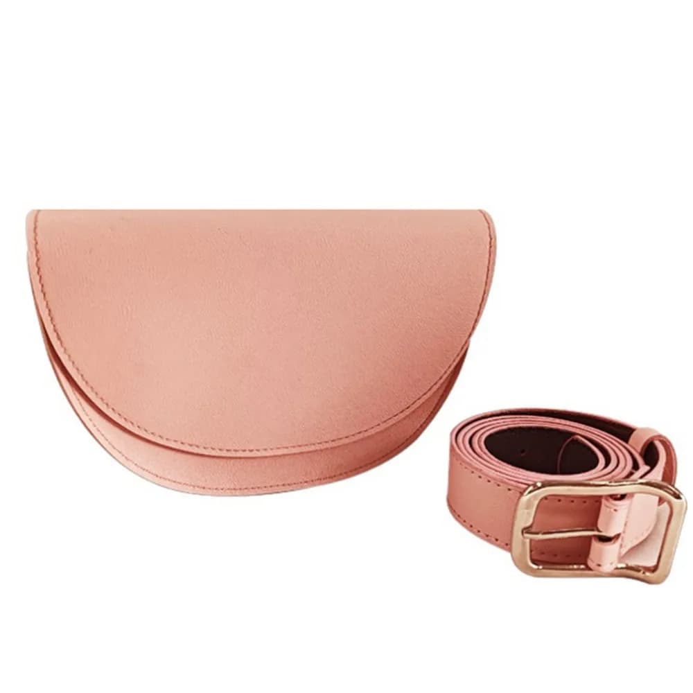 Borsa da Golf per Telemetro in Pelle PU con Cintura, Custodia alla Moda per Telemetro da Golf, Contenitore per Palline da Golf