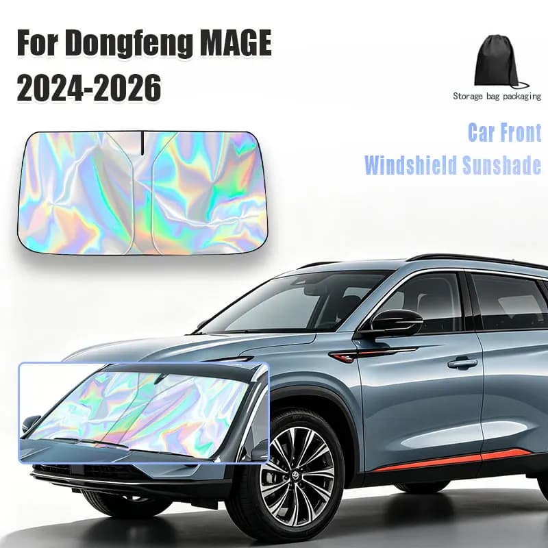 For Dongfeng MAGE 2024-2026 Car Windshield Sunshade Cover Front Window Sun Shade Visor Auto Interior UV Protection