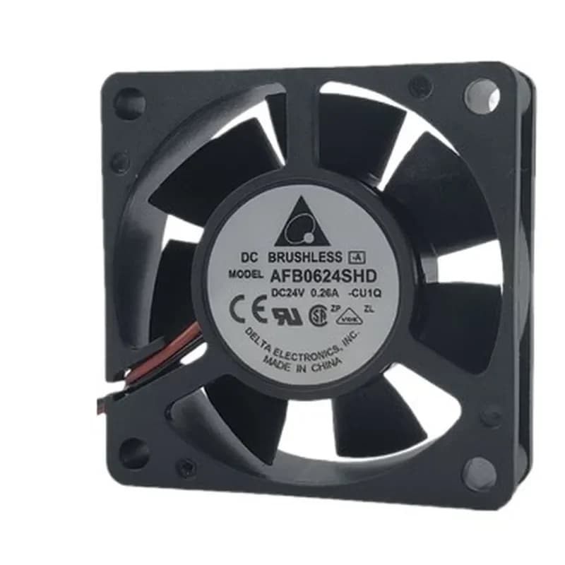 New DC24V AFB0624HD/VHD/SHD for Danfoss Inverter Silent Cooling Fan 6020
