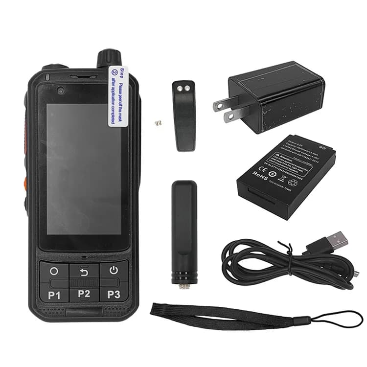 Radio bidirezionale 4g 2 a lungo raggio Walkie-talkie Smartphone Wifi GPS Tracker Smart Walkie Talkie Telefono con scheda SIM TSC-A89