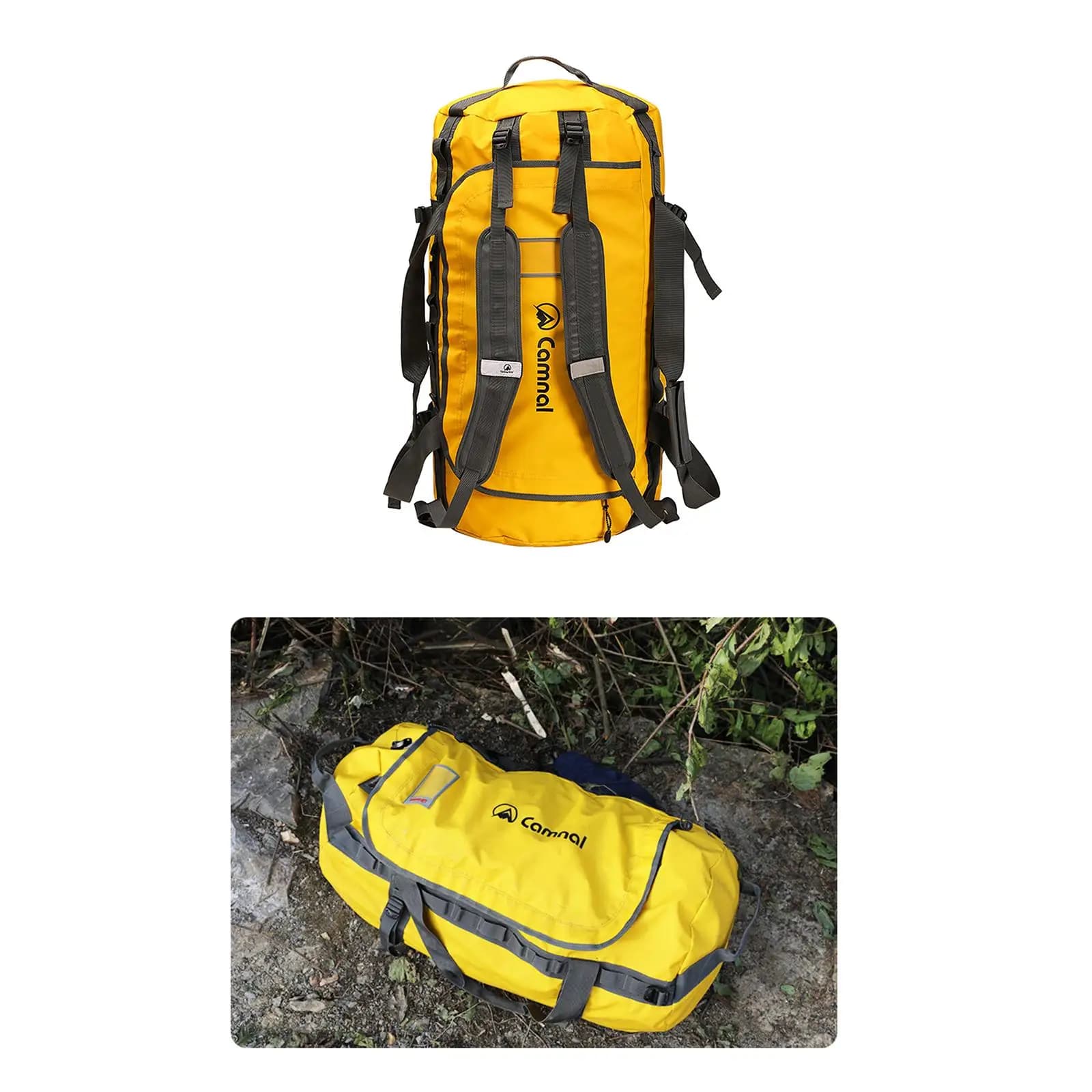 Zaino da campeggio con zaino resistente all'acqua, regalo per trekking sportivo, confezione durevole