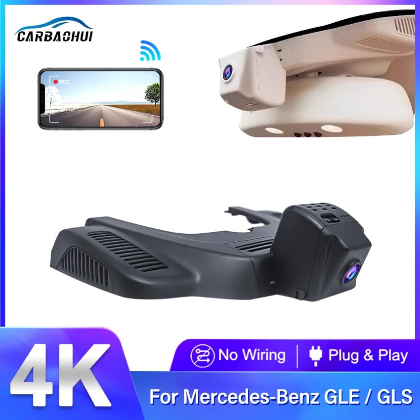 New Plug and Play Car Dvr Dash Cam Camera for Mercedes Benz GLE w167 c292 GLS x166 GLE 350 400 450 500 43 53 63 2015 2016-2018