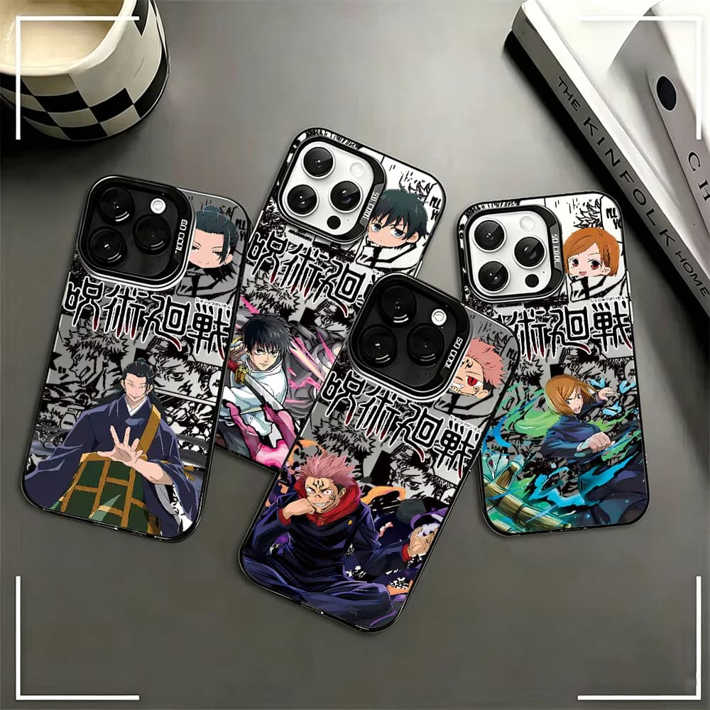 New Gojo Satoru Toji Cool Phone Case for Xiaomi Redmi Note 7 8 9 9S 10 11 12 13 14 15 Pro Plus 4G 5G Anti Fall Matte Back Cover