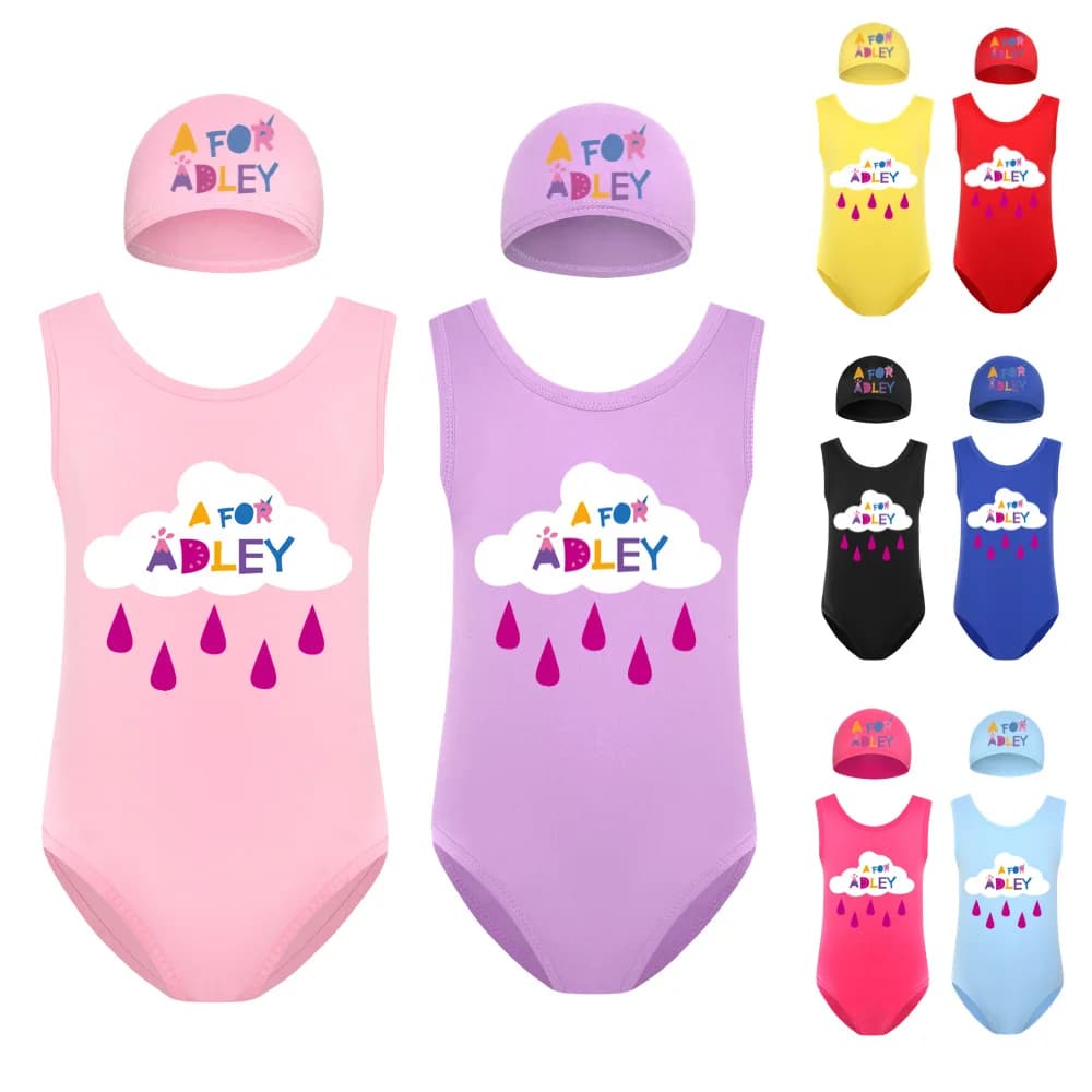 New Baby Girl Favors Swimwear Swimwear A for Adley Children's Swimwear Cotton Kids Swimwear for Girls Summer Swimwear