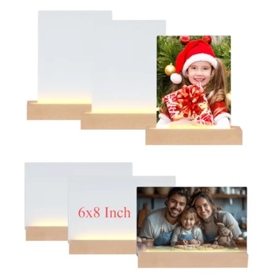Pannelli in Vetro LED per Cornici Fotografiche con Luce Notturna Sublimabile
