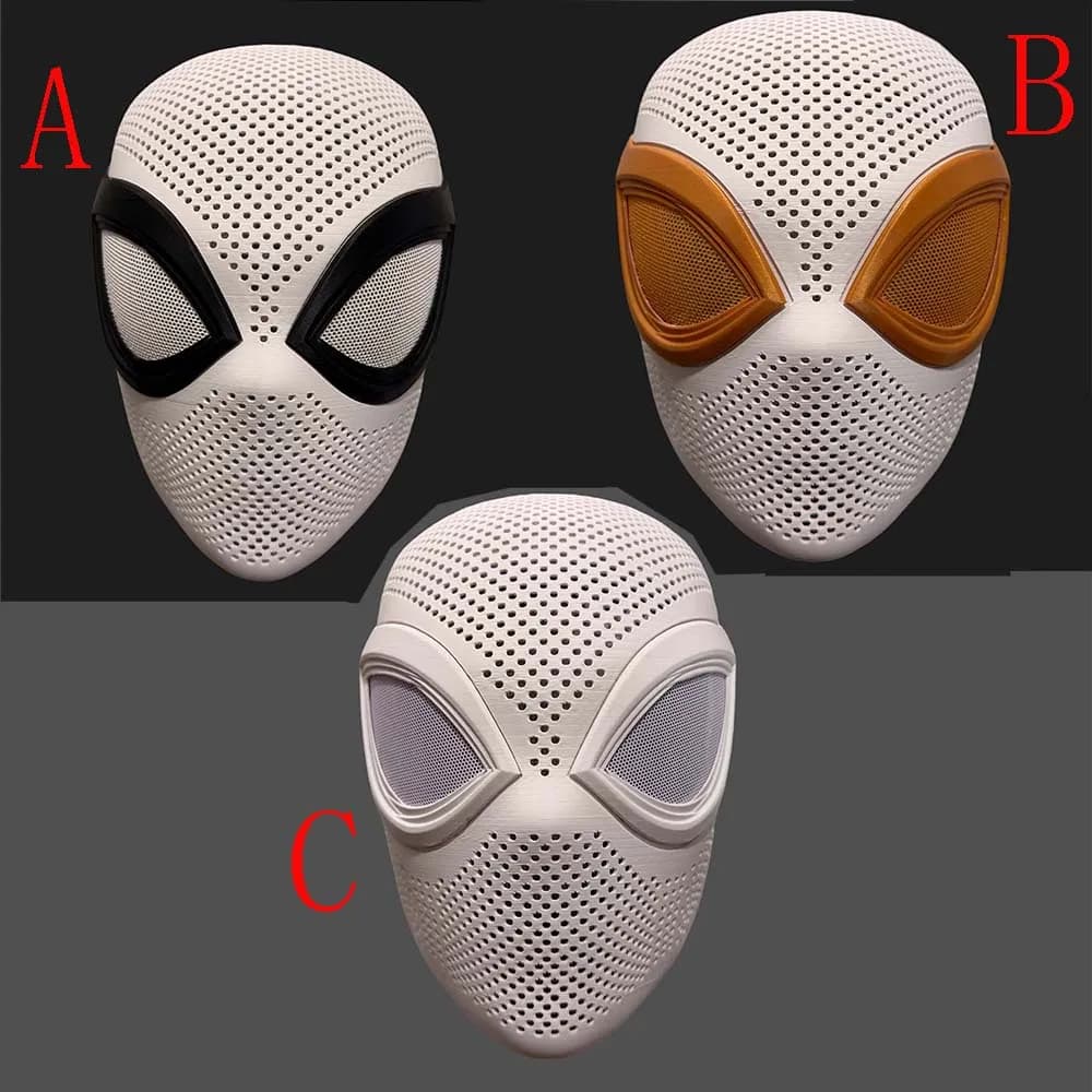 Maschera Spidermask Rivals PS5 Spider Faceshell Cosplay Nuova Stampa 3D Maschera per Adulti con Magneti Occhiali Casco Accessorio Costume