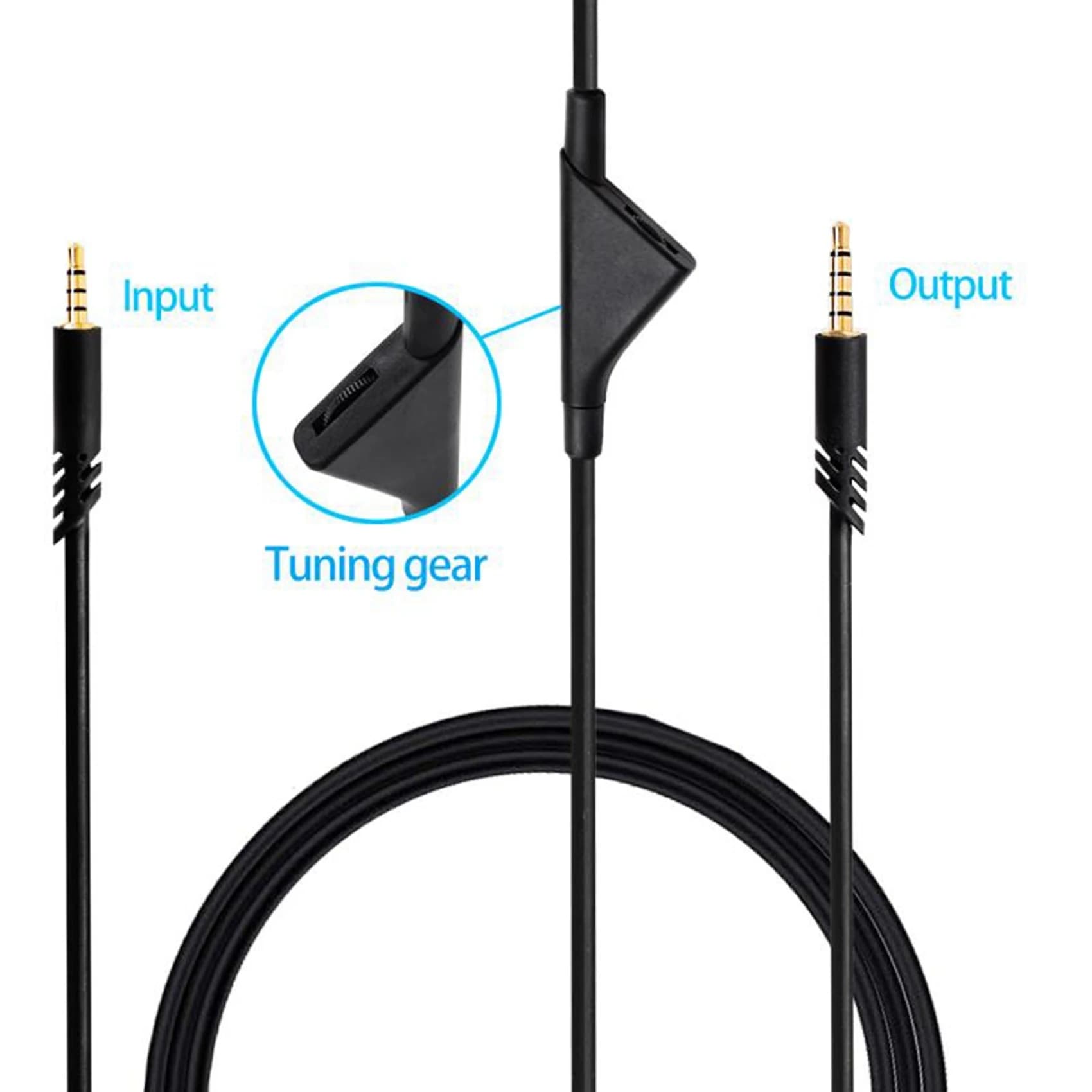Reliable-Replacement Cable for Astro A10 A40/A40TR Headsets,Gaming Headsets Cable with Volume Control Function 2.0M