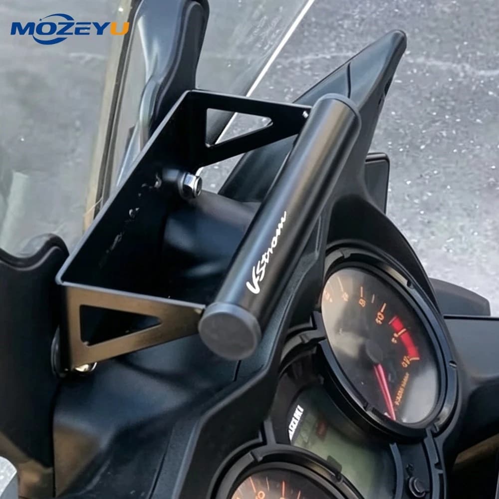 FOR Suzuki V-Strom 650 DL 650 ABS DL1000 VStrom 1000 650 2002-2012 Smart Phone Stand Holder GPS Navigation Plate Bracket 2024