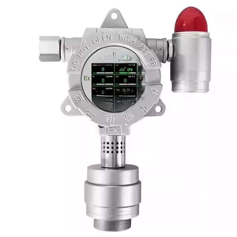 Seven-in-one gas detector, methane, hydrogen sulfide, carbon monoxide