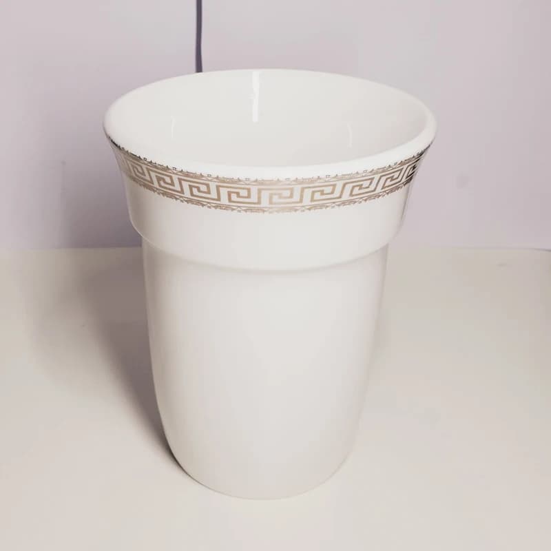 . Accessori da bagno Tazza per scopino in ceramica per parti portaspazzole per WC