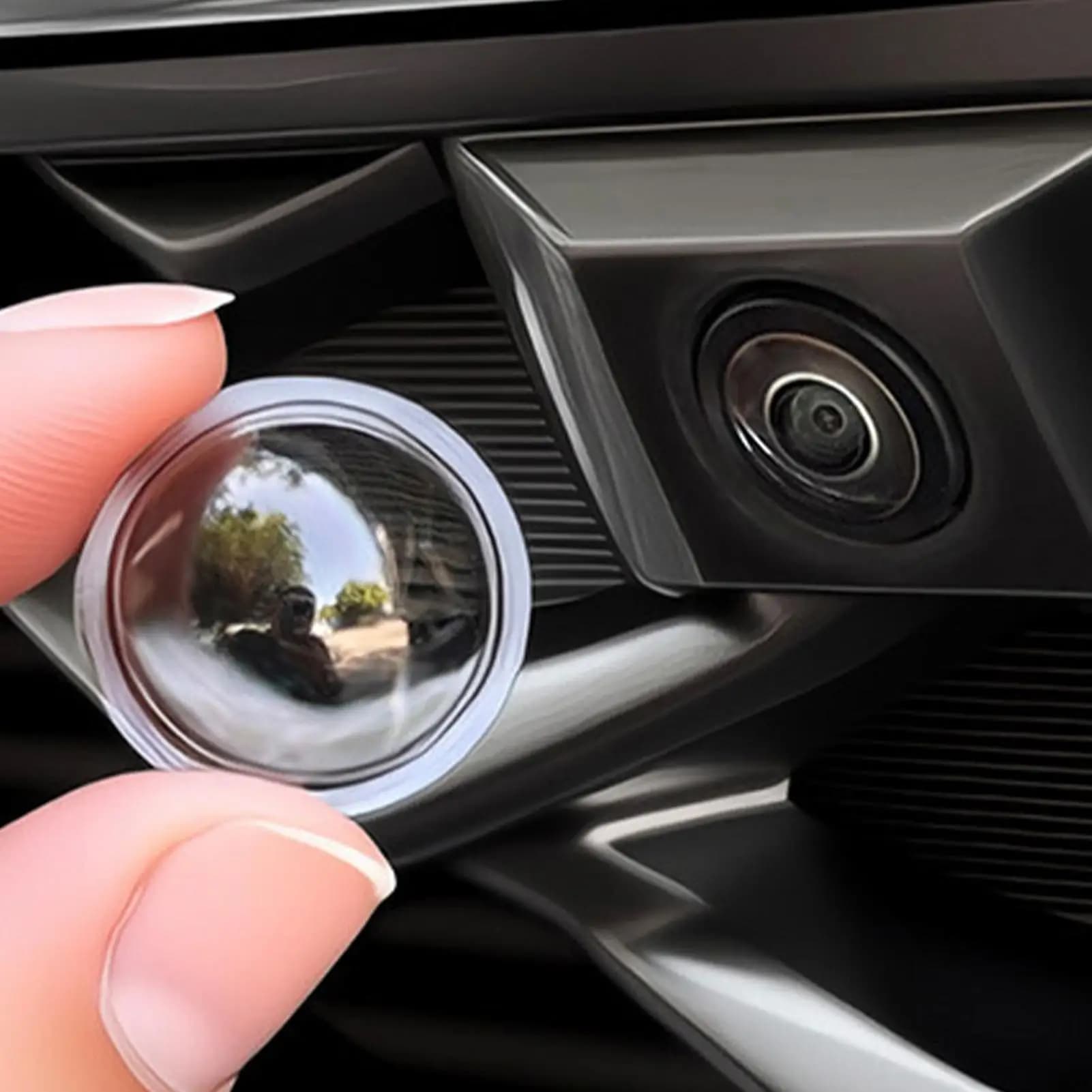 Copertura protettiva per fotocamera auto, 2 pezzi/coppia, protezione antigraffio per lenti, protezione per fotocamere anteriori e posteriori, protezione per fotocamera del paraurti anteriore