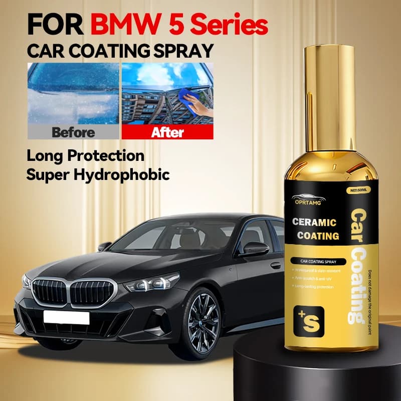 Per BMW Serie 5 1972-2026 E12 E28 E34 E39 E60/E61 F10/F11 G30/G31 Liquido per Rivestimento Ceramico Nano Strumento per Auto