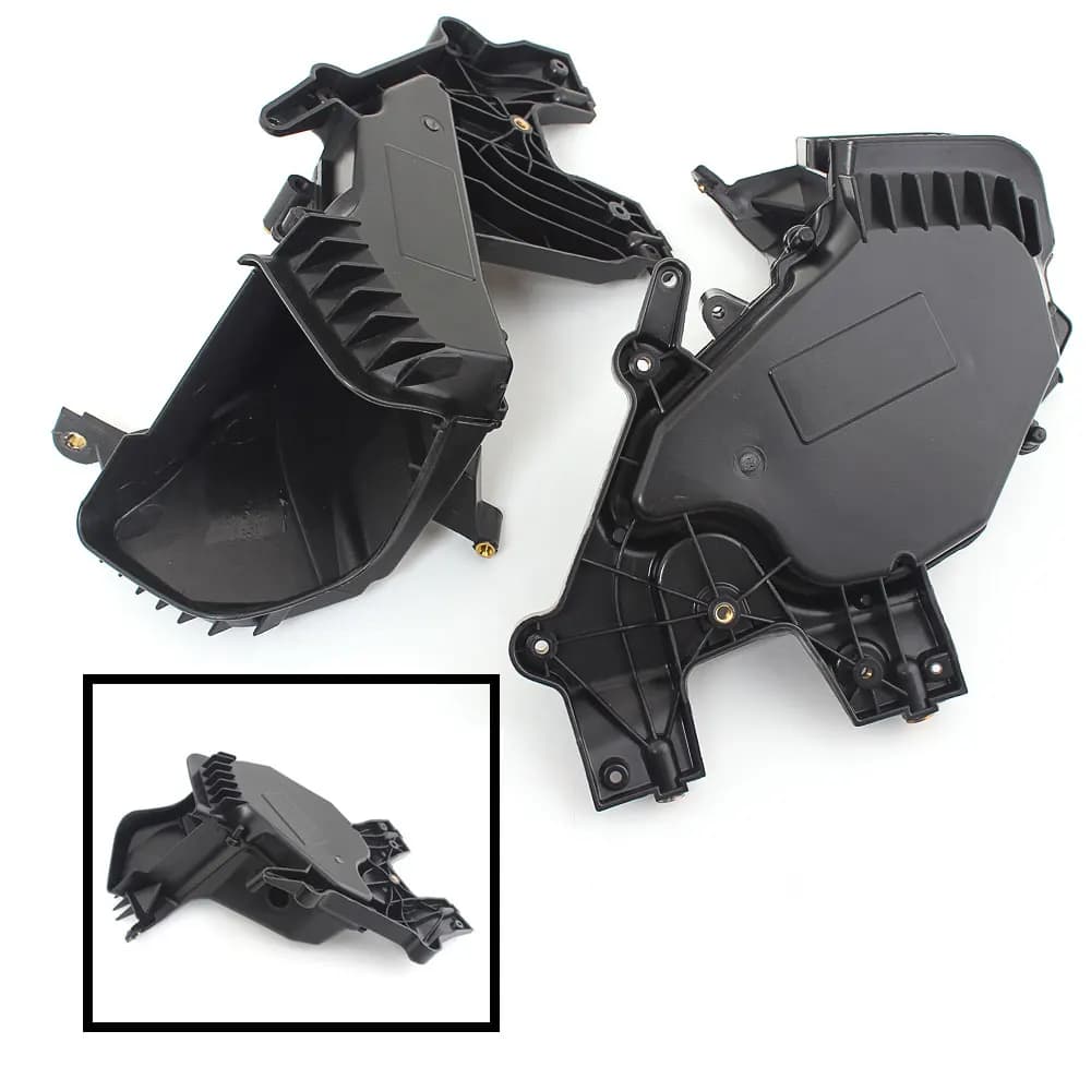 Motorcycle Accessories Inner Fairing Storage Glove Box Fits For Harley Davidson Road Glide 2015-later ABS Black 1 Pair